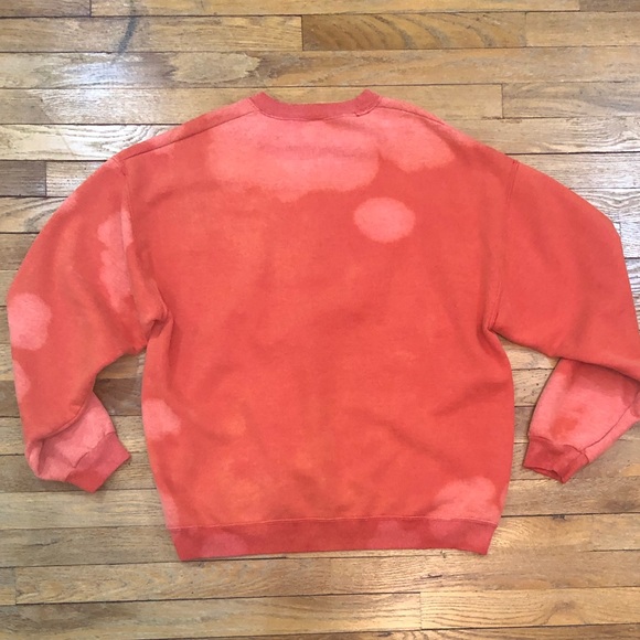 1 of 1 Custom Distressed Pullover Sweatshirt - Picture 2 of 2